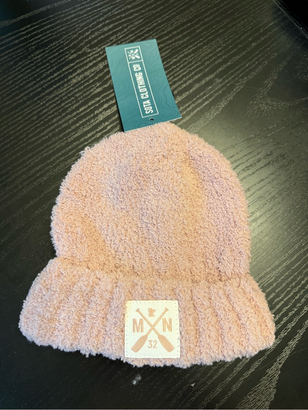 Soda Kids Plush Blush Beanie Hat